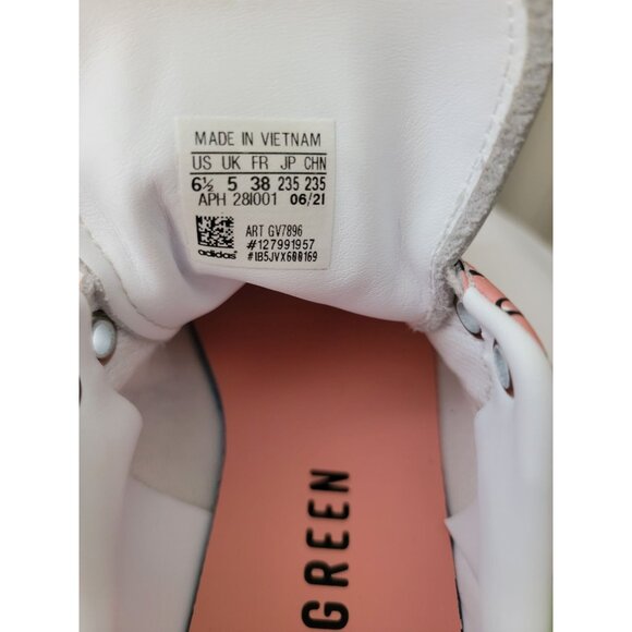 Adidas Originals Stan Smith Floral Leather Sneakers Women's Sz 6.5 GV7896 - Picture 11 of 11